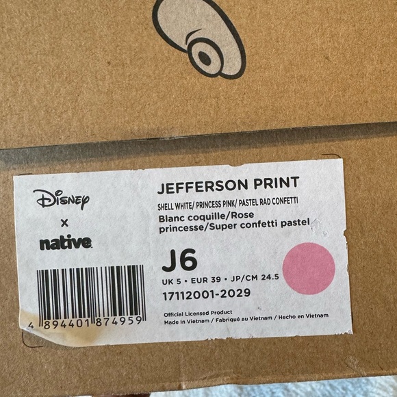 Native x Disney outdoor shoes for big kids - Picture 4 of 9